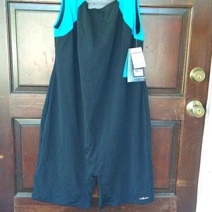 activewear Aquatard fully lined exercise wear for that curvy plus size woman